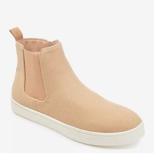 NWT ~  Journee Collection “Kolbee” Tan Slip-On Sneakers